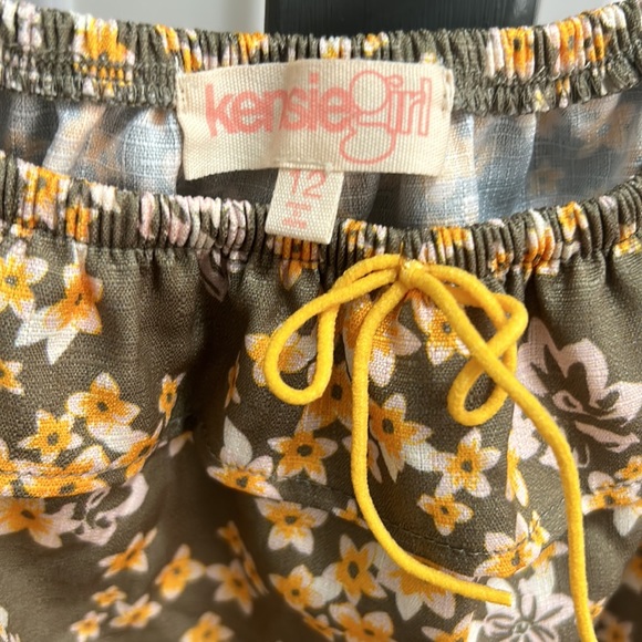 Girls size 12 New with Tags Kenzie Girl Short Outfit - Picture 5 of 6